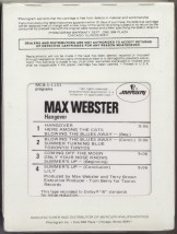 Back of Hangover 8-track tape