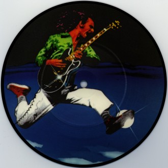 Back of Max Webster picture disc